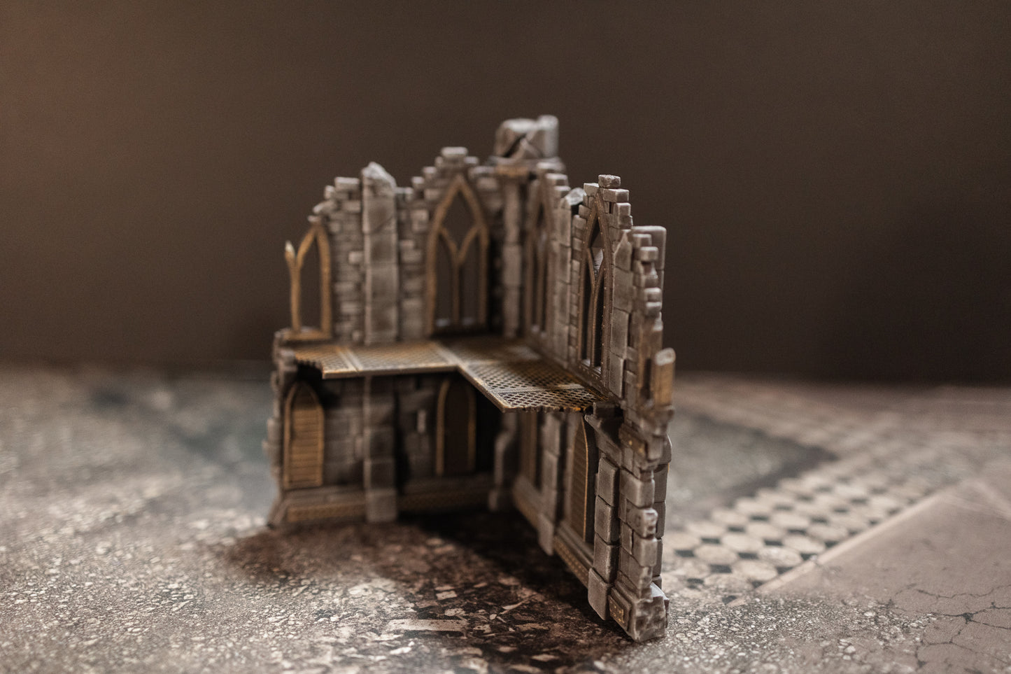 Warhammer 40k Terrain – Chapter Approved Sci-Fi Gothic Set with Free Footprints